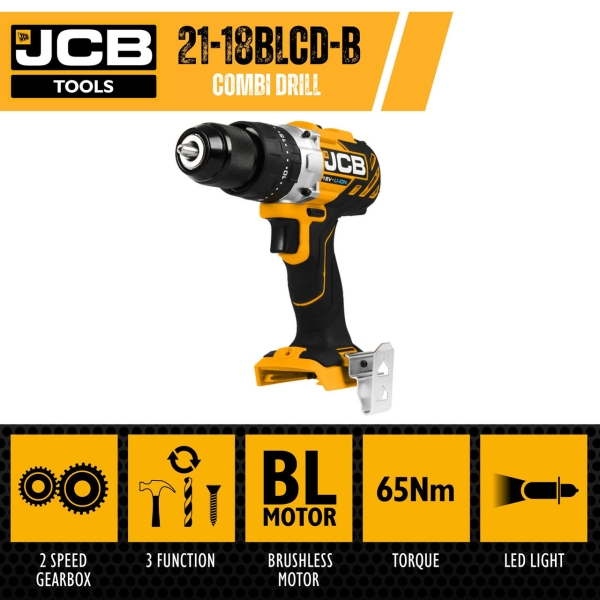 JCB Complete 18V Gereedschapskit incl. JCB Site Kit en accessoires | JCB-18V-SITEKIT-1 - Afbeelding 3