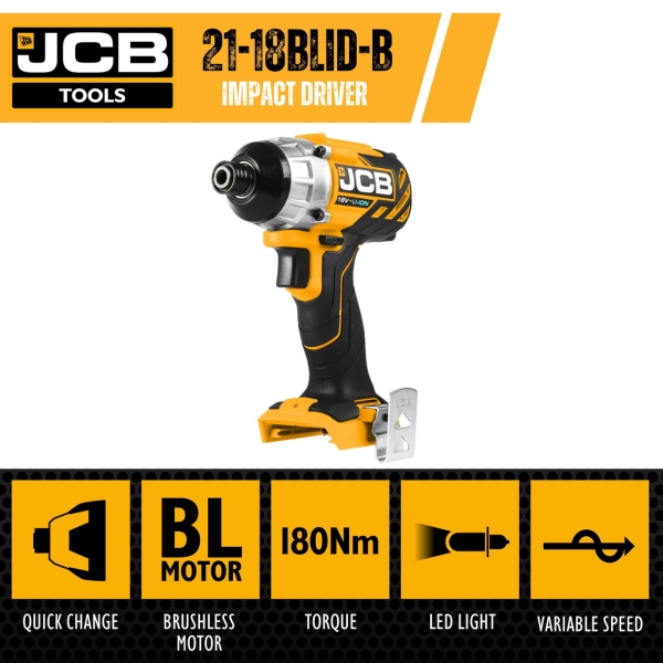 JCB Complete 18V Gereedschapskit incl. JCB Site Kit en accessoires | JCB-18V-SITEKIT-1 - Afbeelding 4