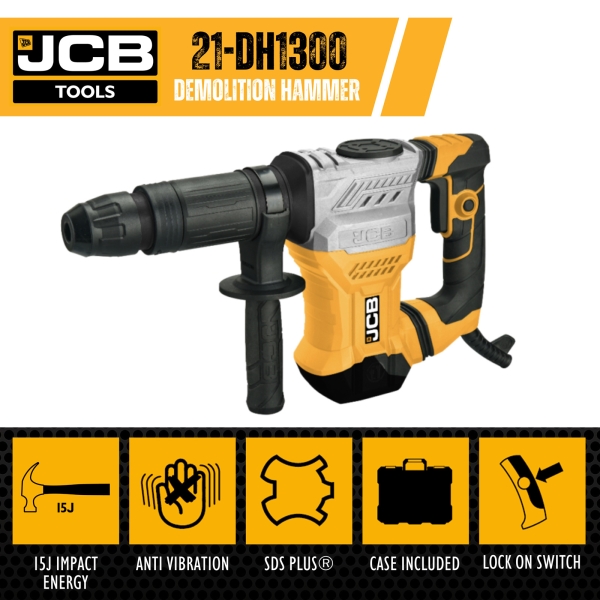 JCB 1300W Sloophamer | 21-DH1300 - Afbeelding 2