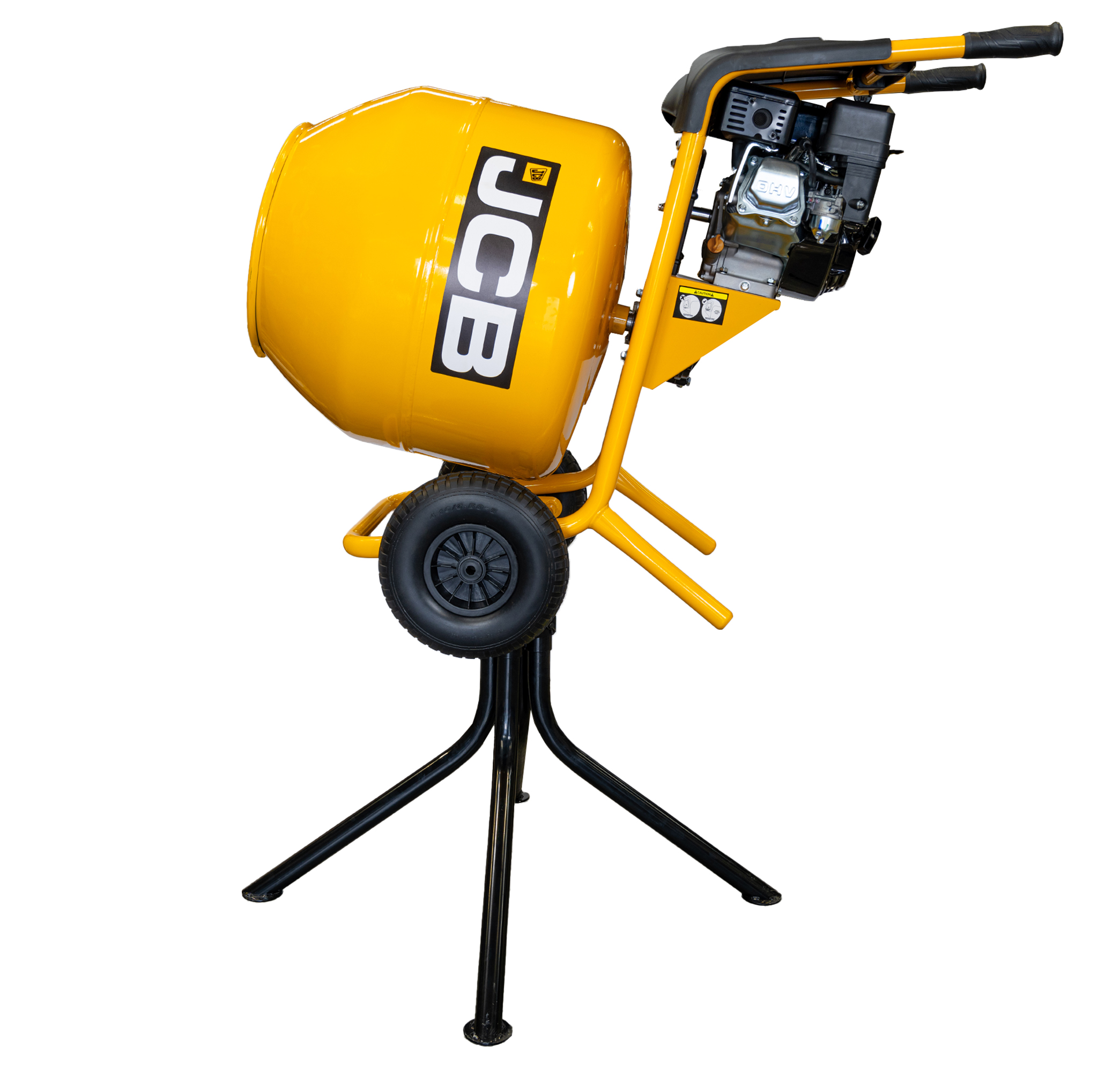 JCB Benzine 133cc 134L Naadgelaste Cementmixer 100L Werkcapaciteit | JCB-CM150P - Afbeelding 15