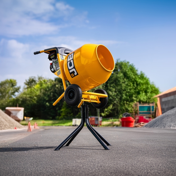 JCB Benzine 133cc 134L Naadgelaste Cementmixer 100L Werkcapaciteit | JCB-CM150P - Afbeelding 8