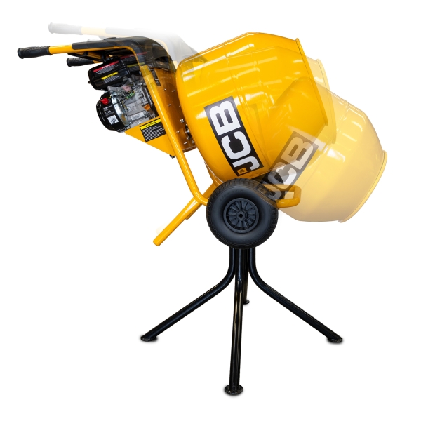 JCB Benzine 133cc 134L Naadgelaste Cementmixer 100L Werkcapaciteit | JCB-CM150P - Afbeelding 5
