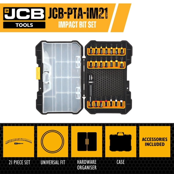 JCB Complete 18V Gereedschapskit incl. JCB Site Kit en accessoires | JCB-18V-SITEKIT-1 - Afbeelding 15