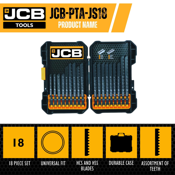 JCB Complete 18V Gereedschapskit incl. JCB Site Kit en accessoires | JCB-18V-SITEKIT-1 - Afbeelding 14
